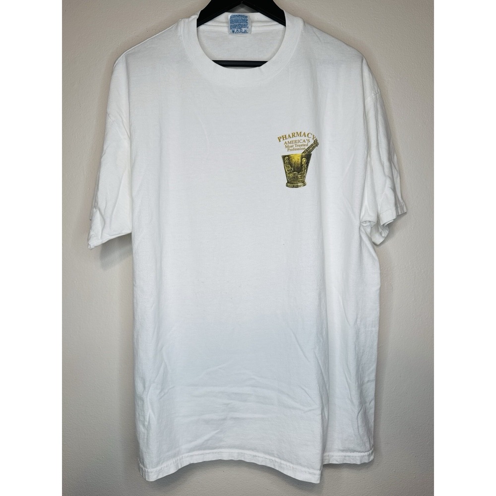 Vintage 90s Claritin Promo T Shirt XL Pharmacy Advertising Graphic Tee - Picture 2 of 9